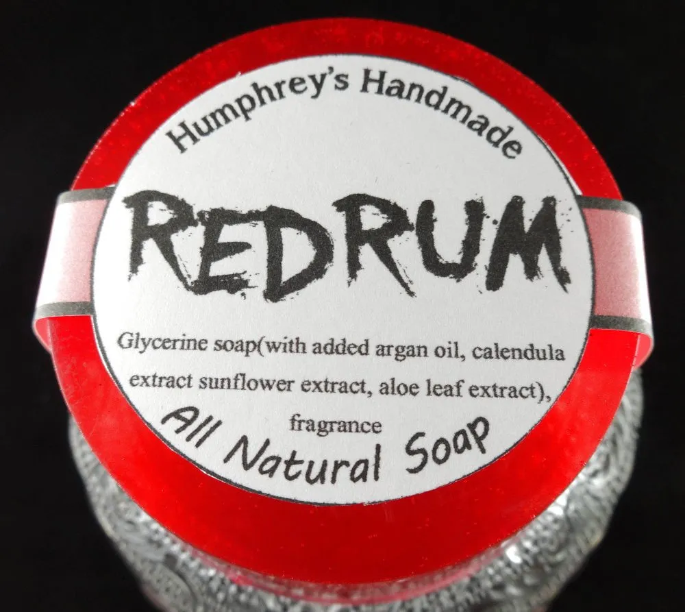 REDRUM Soap | Bay Rum Scent | Shave & Shampoo | Argan Oil