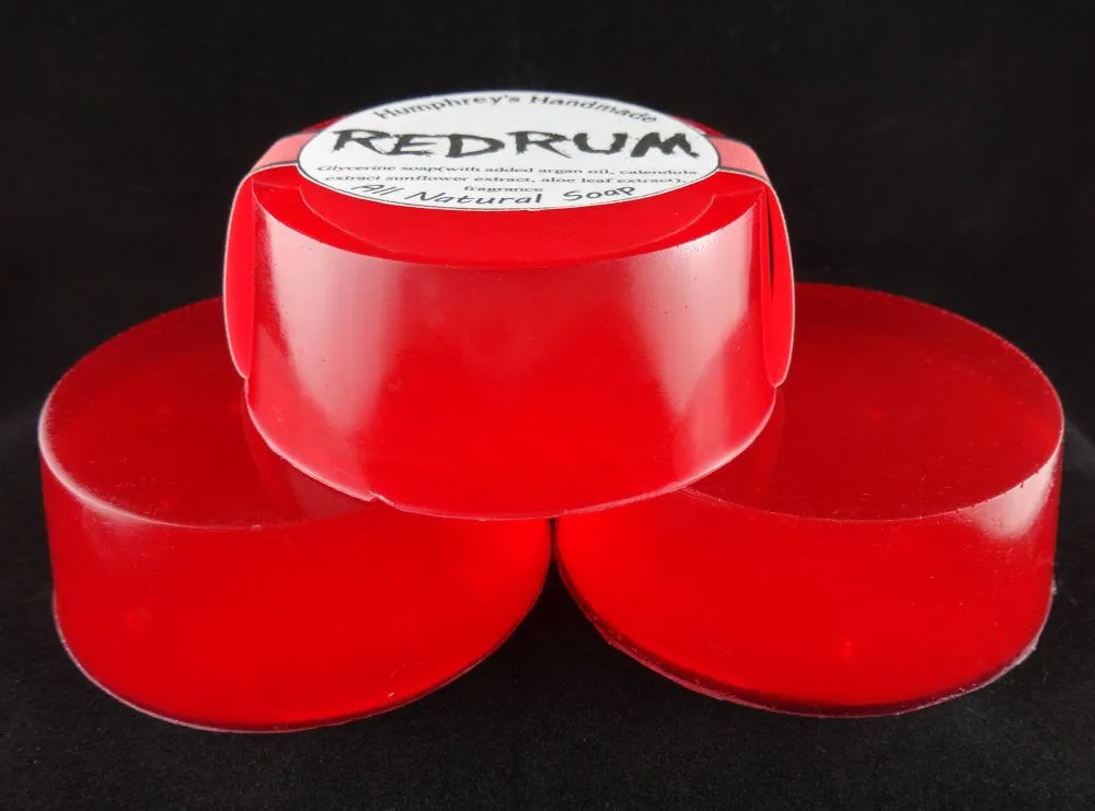 REDRUM Soap | Bay Rum Scent | Shave & Shampoo | Argan Oil