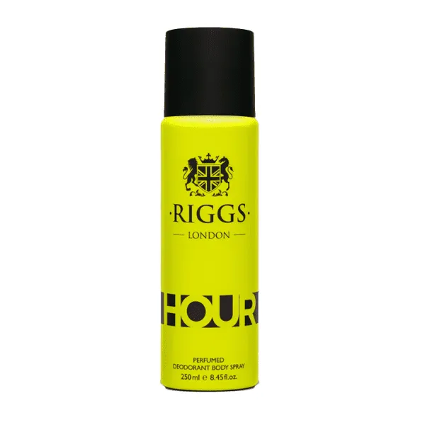 RIGGS LONDON HOUR DEODORANT BODY SPRAY 200ML