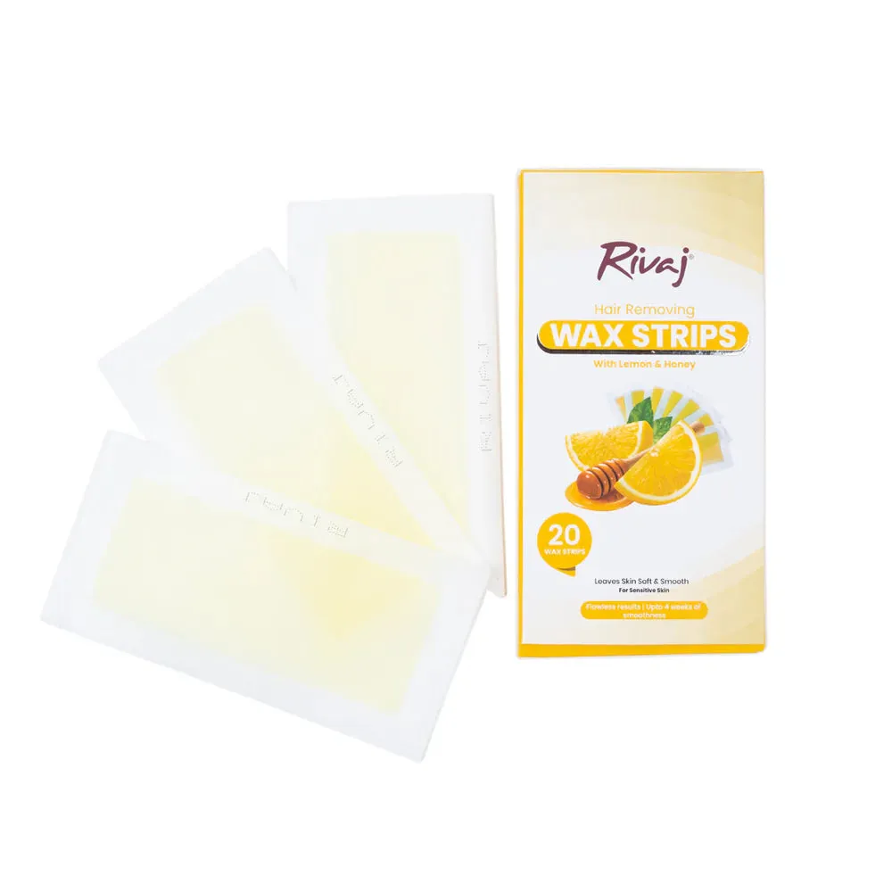 Rivaj Charcoal Hair Removing Body Wax Strips