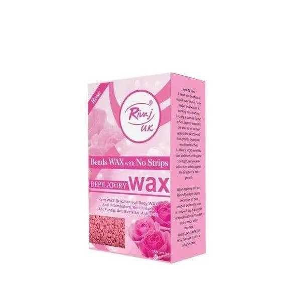 RIVAJ UK BEADS ROSE WAX WITH NO STRIPS 150GM