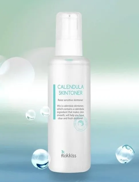 Rokkiss Calendula Skin Toner 150ml  Emulsion 150ml Set