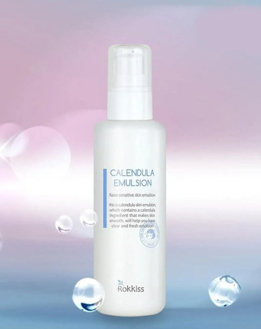 Rokkiss Calendula Skin Toner 150ml  Emulsion 150ml Set