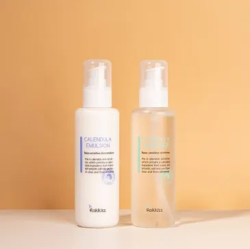 Rokkiss Calendula Skin Toner 150ml  Emulsion 150ml Set