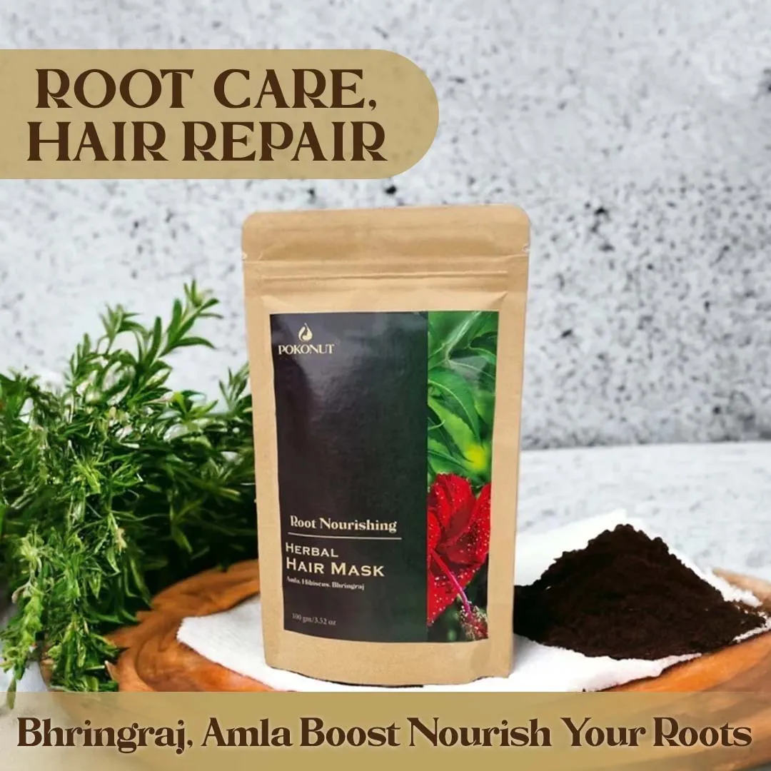 Root Nourishing Herbal Hair Mask-100g