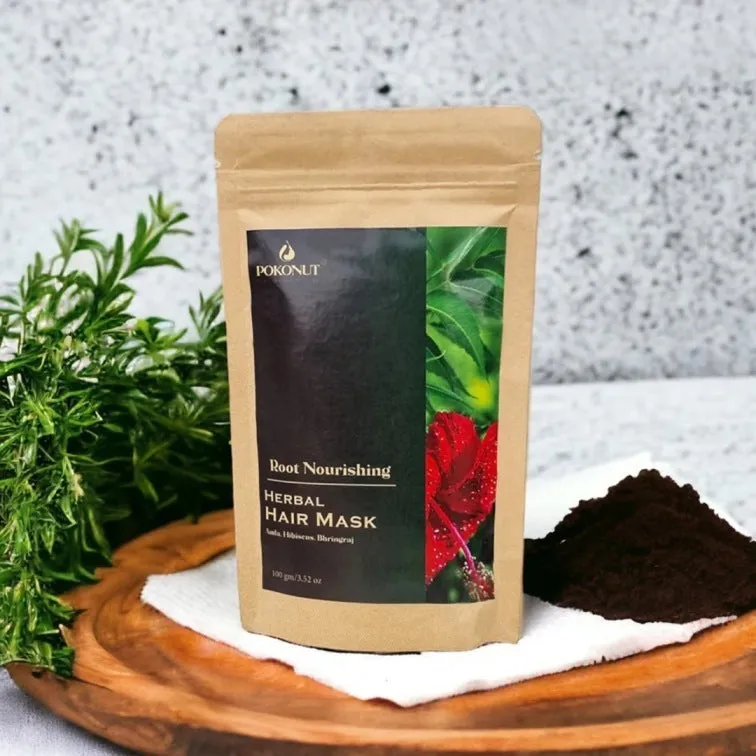 Root Nourishing Herbal Hair Mask-100g