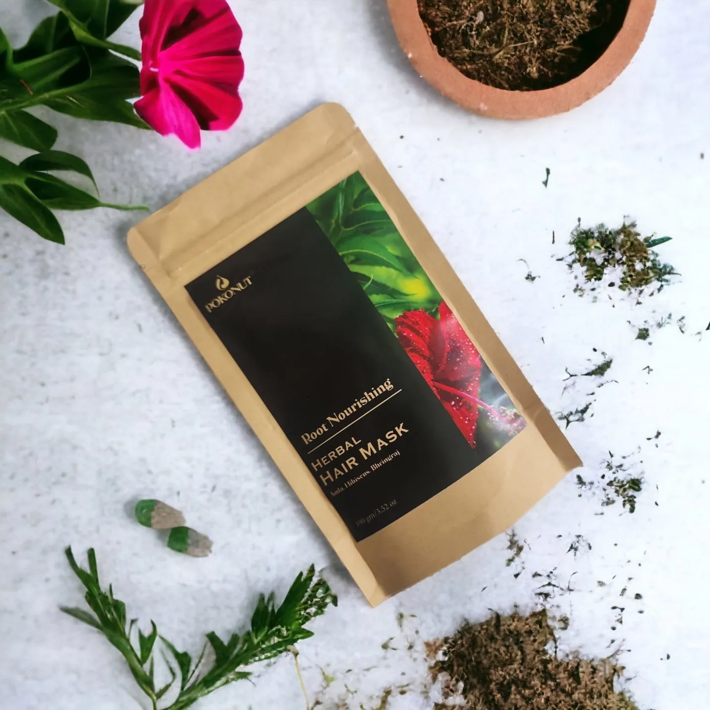 Root Nourishing Herbal Hair Mask-100g