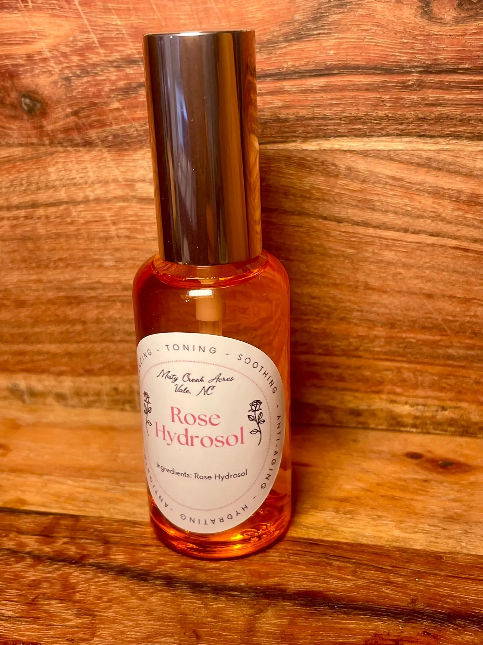 Rose Hydrosol – Refresh & Revitalize Facial Mist