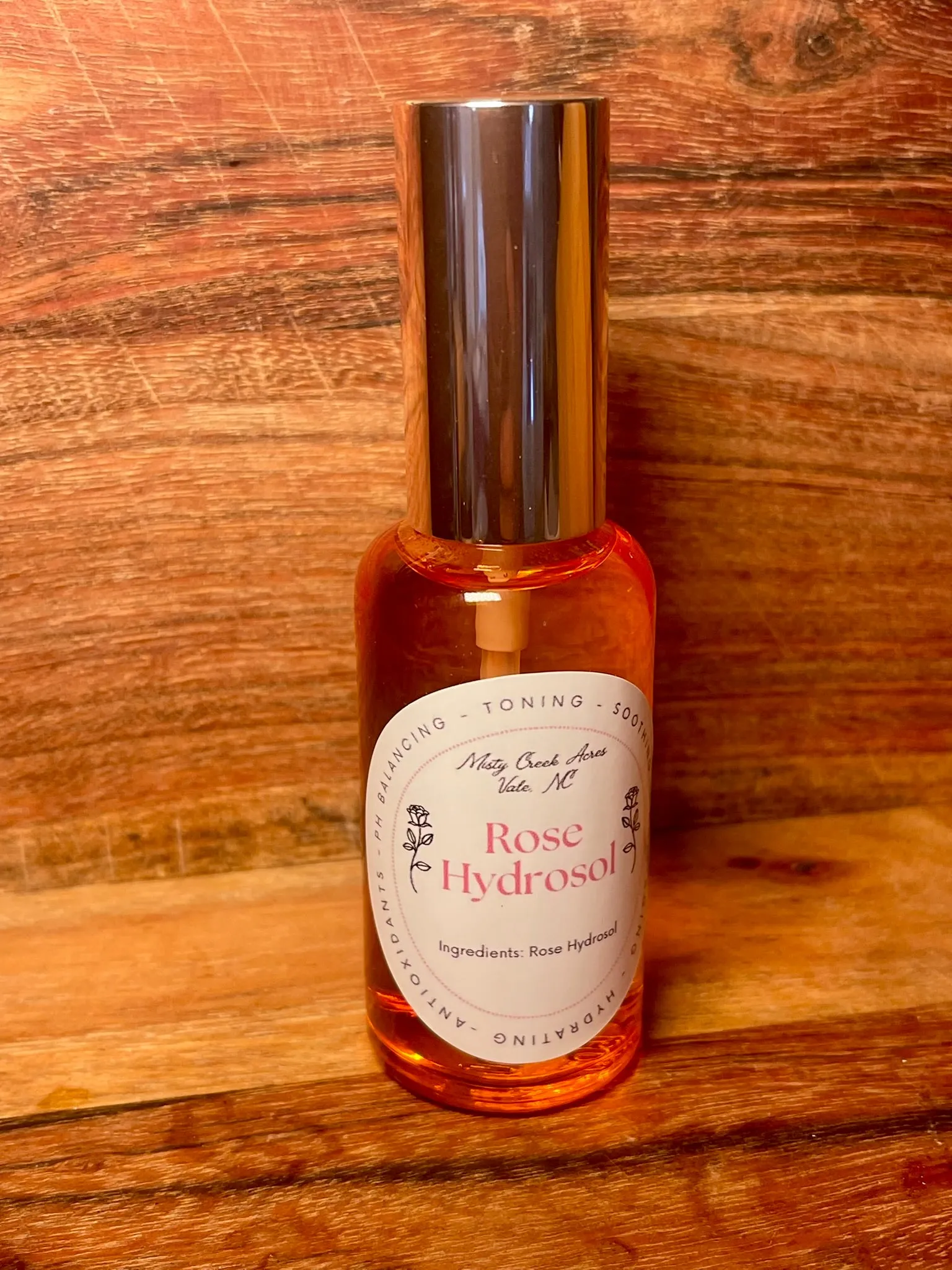 Rose Hydrosol – Refresh & Revitalize Facial Mist