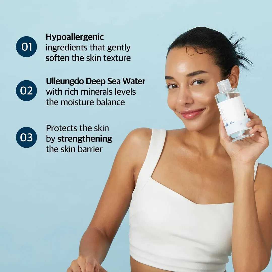 ROUND LAB 1025 Dokdo Cleanser & 1025 Dokdo Toner Set