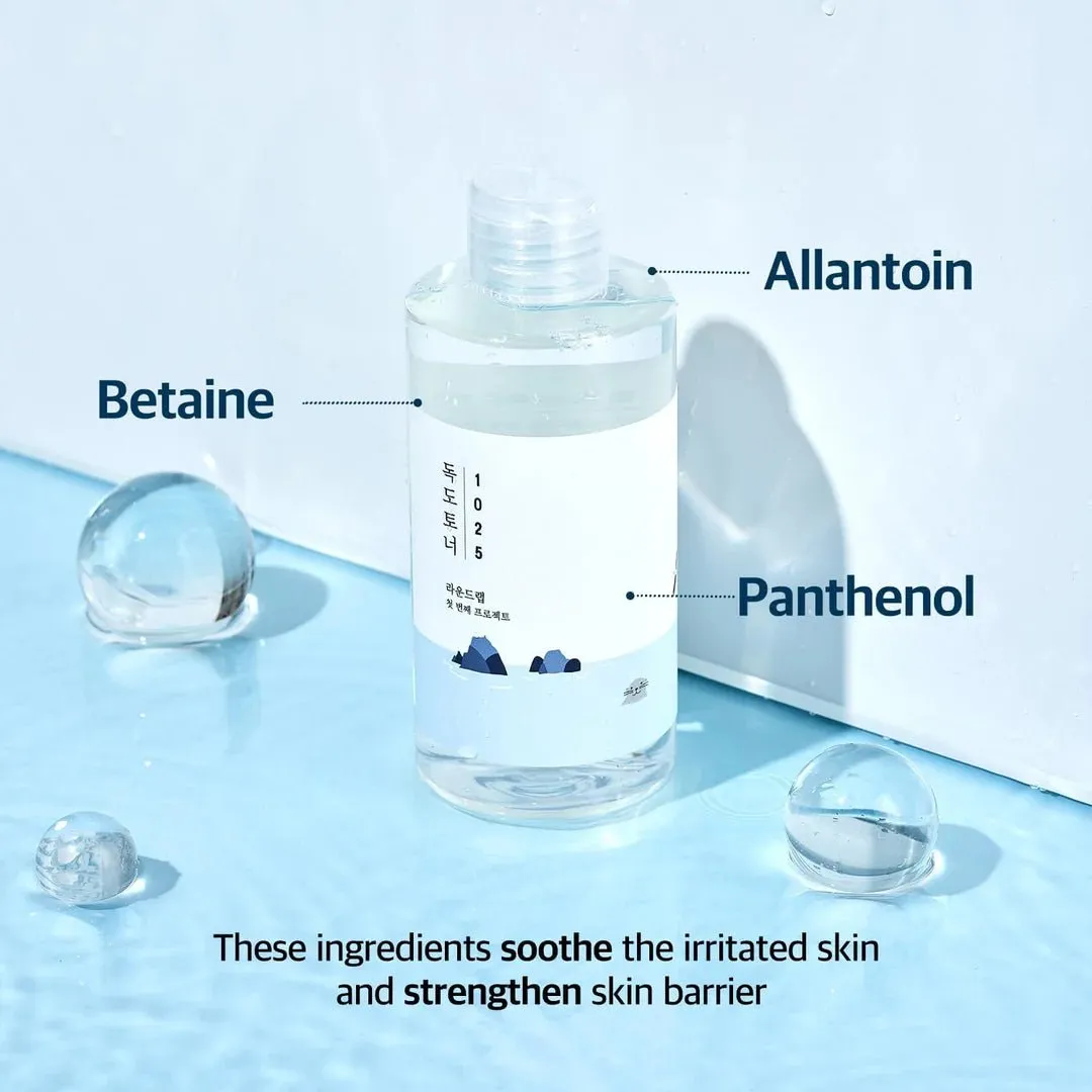 ROUND LAB 1025 Dokdo Cleanser & 1025 Dokdo Toner Set