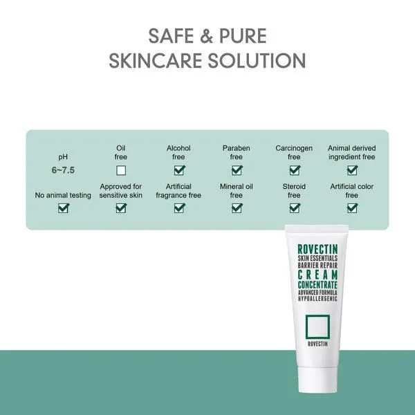 ROVECTIN Skin Essentials Barrier Repair Cream Concentrate 60ml