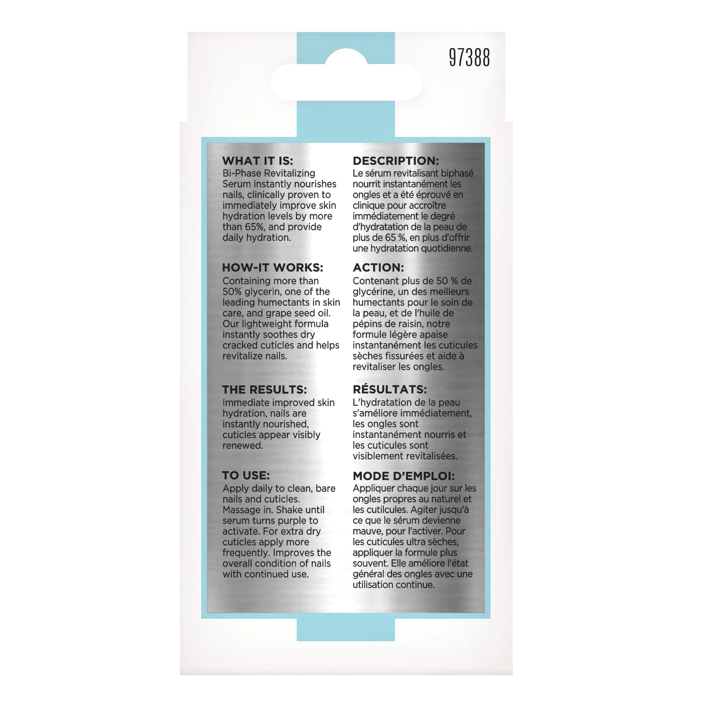 Sally Hansen Repair   Rescue Bi-Phase Revitalizing Serum 13.3mL
