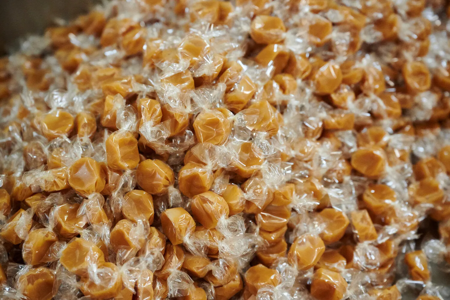 Salted Vanilla Caramels ~ One Pound Gift Bag