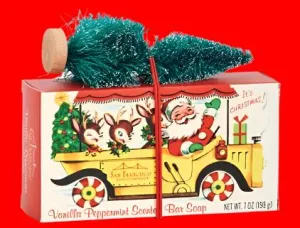 San Francisco Soap Christmas Soap Vanilla Peppermint