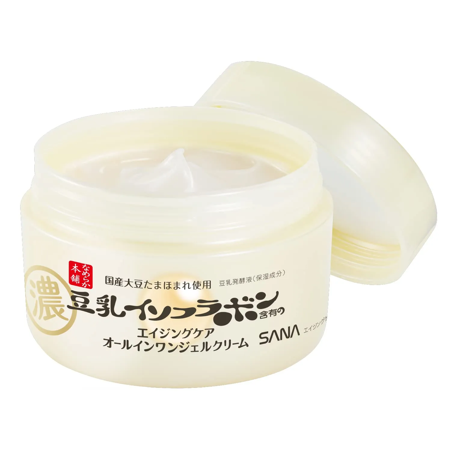SANA Nameraka Honpo Isoflavone Wrinkle Gel Cream 100g