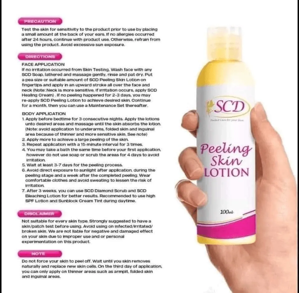 SCD Peeling Skin Lotion - 100ml