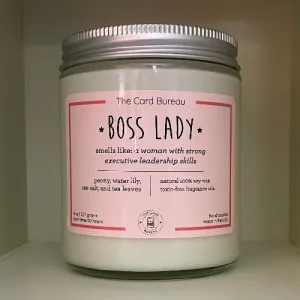 Scented 8 oz. Candle- Boss Lady