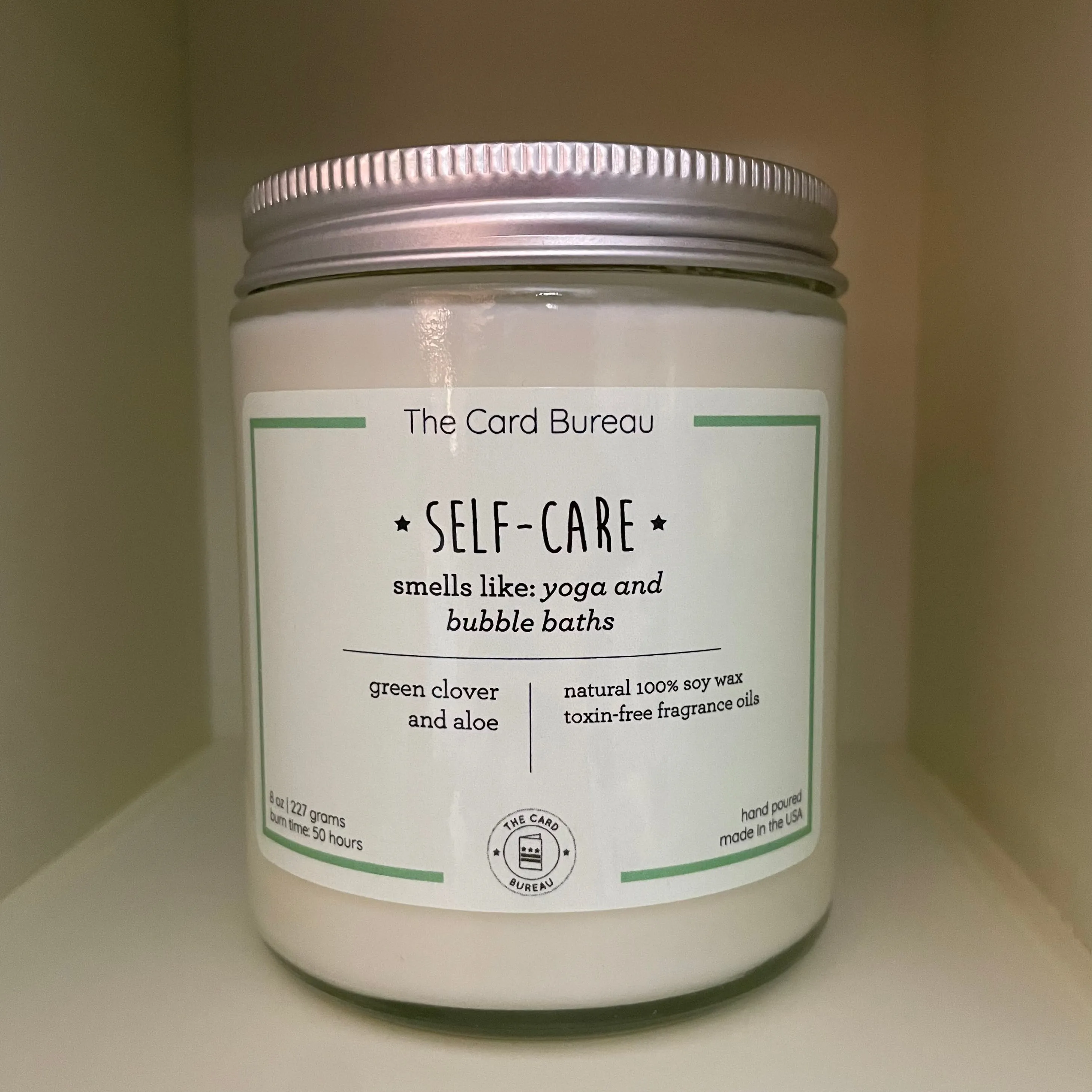 Scented 8 oz. Candle- Self Care