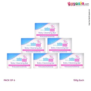 Sebamed Baby Cleansing Bar - 150gms (Pack of 6)