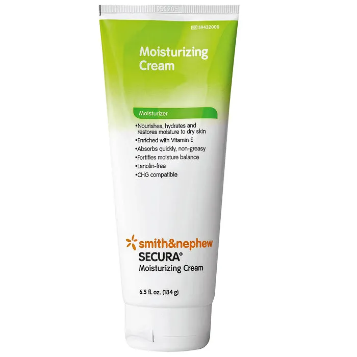 Secura Hand and Body Moisturizer Cream 6.25 oz Tube Unscented