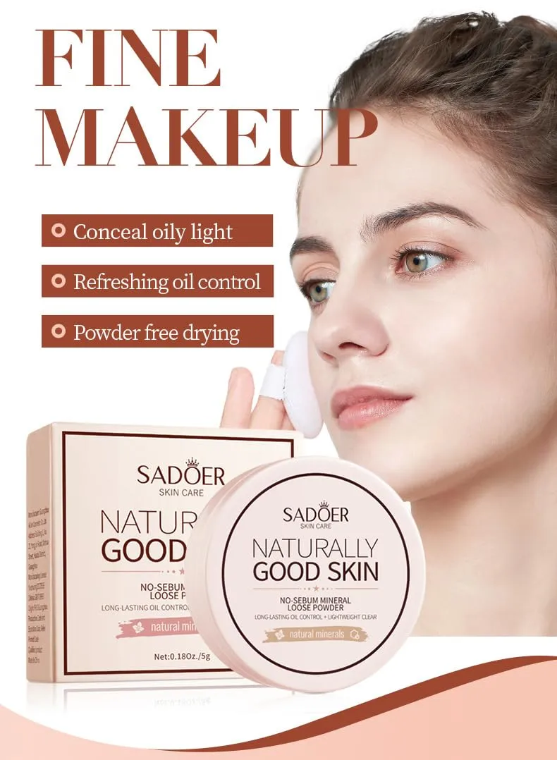 Setting Concealer Oil Control Mineral Smoothing PowderNatural colour