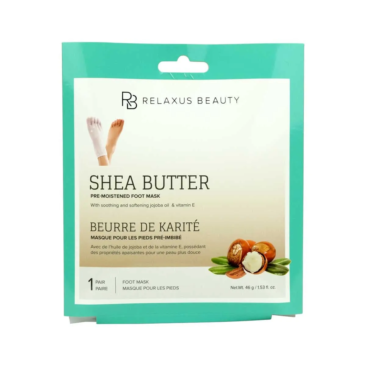 Shea Butter Foot Mask - Displayer of 12