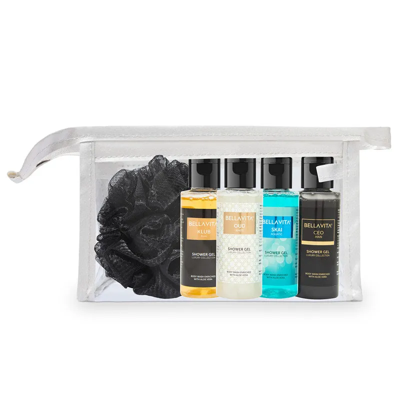 Shower Gel Travel Minis Kit - 4 x 55ml