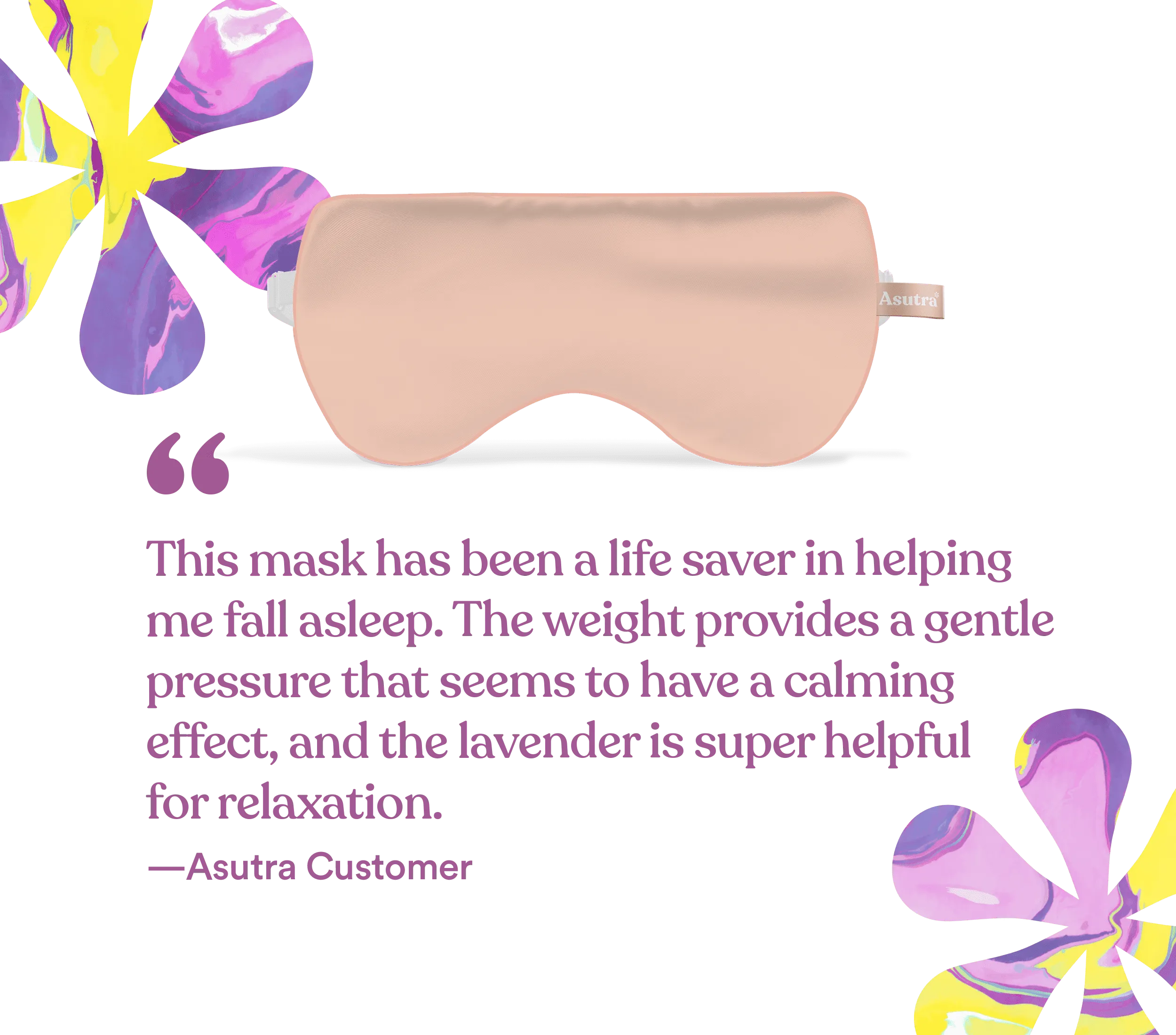 Silk Eye Pillow, Pink