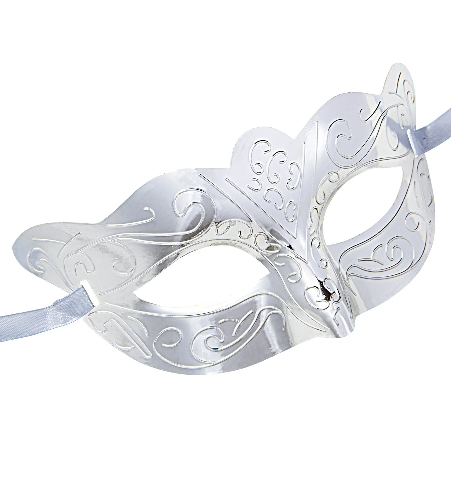 Silver Metallic Eye-mask