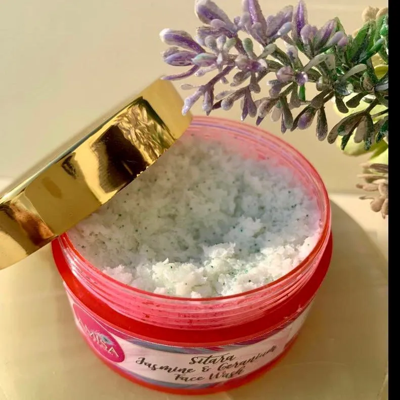 Sitara Jasmine and Geranium Face Wash