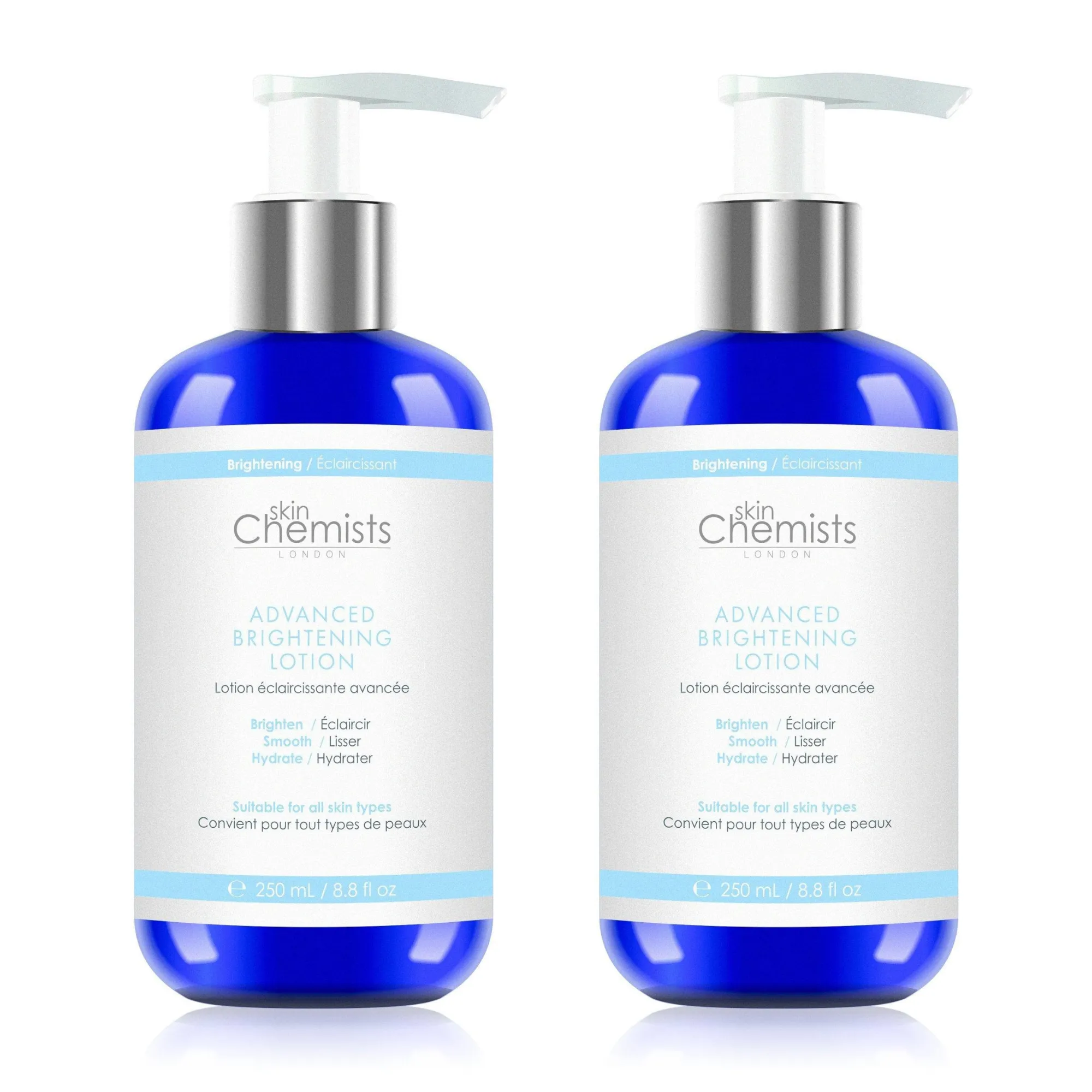 skinChemists Advanced Brightening Lotion 250ml Twin Savings Pack