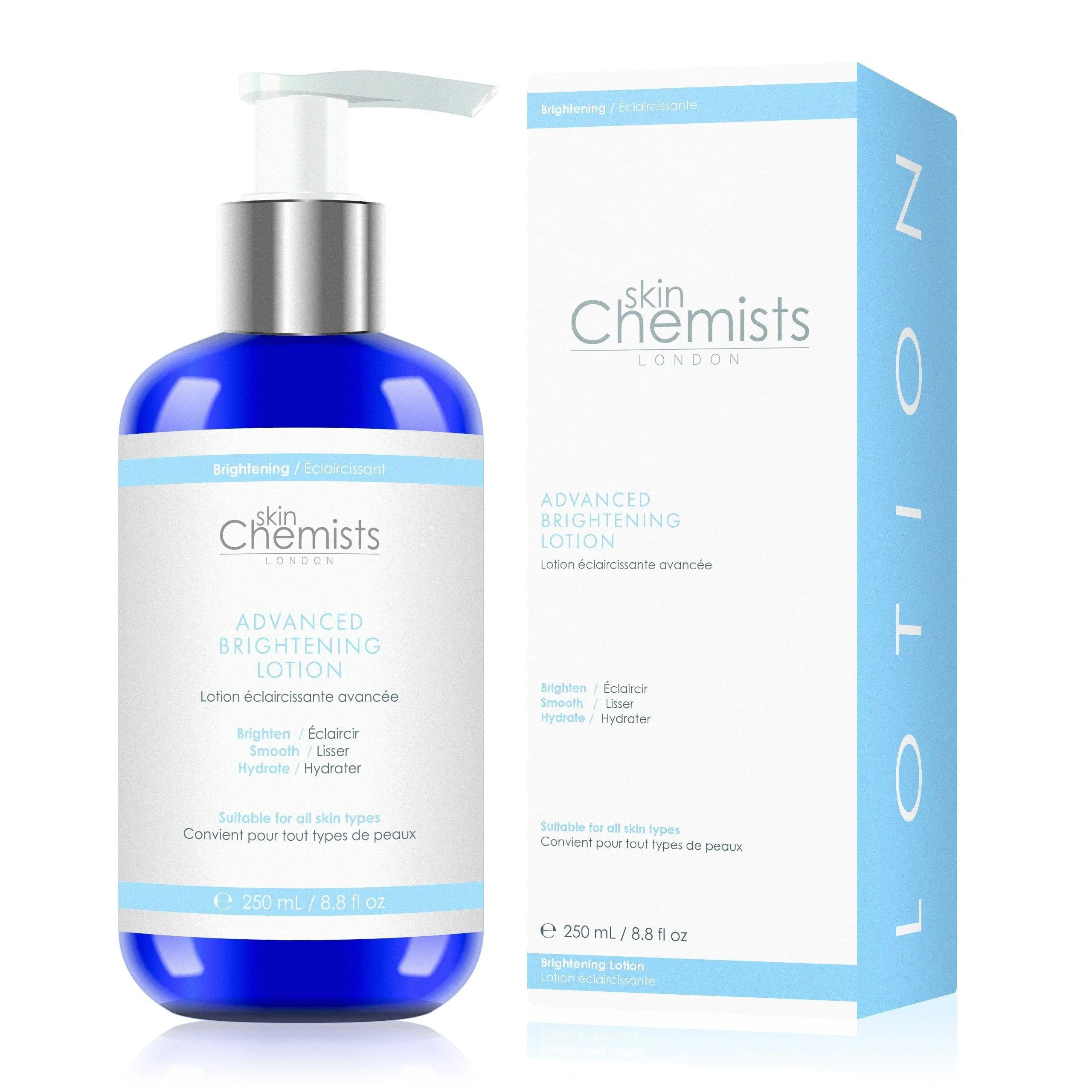 skinChemists Advanced Brightening Lotion 250ml Twin Savings Pack