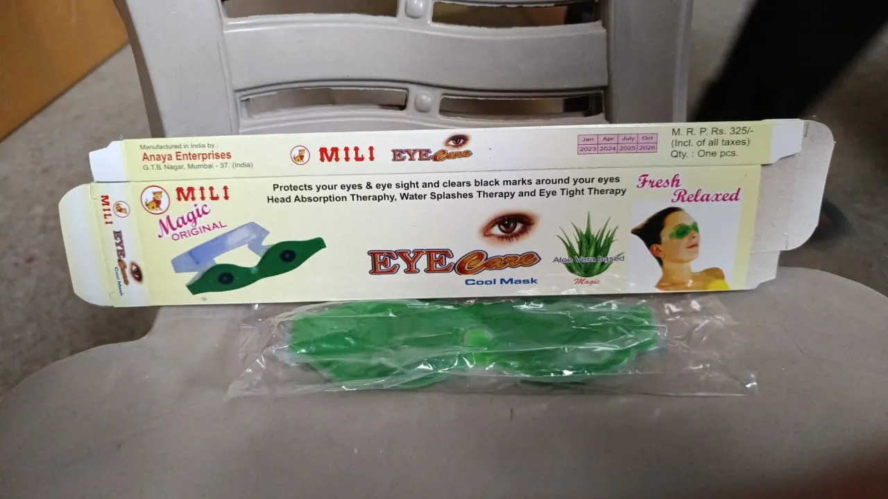 Sleeping Eye Mask for Insomnia, Puffy Eyes & Dark Circles