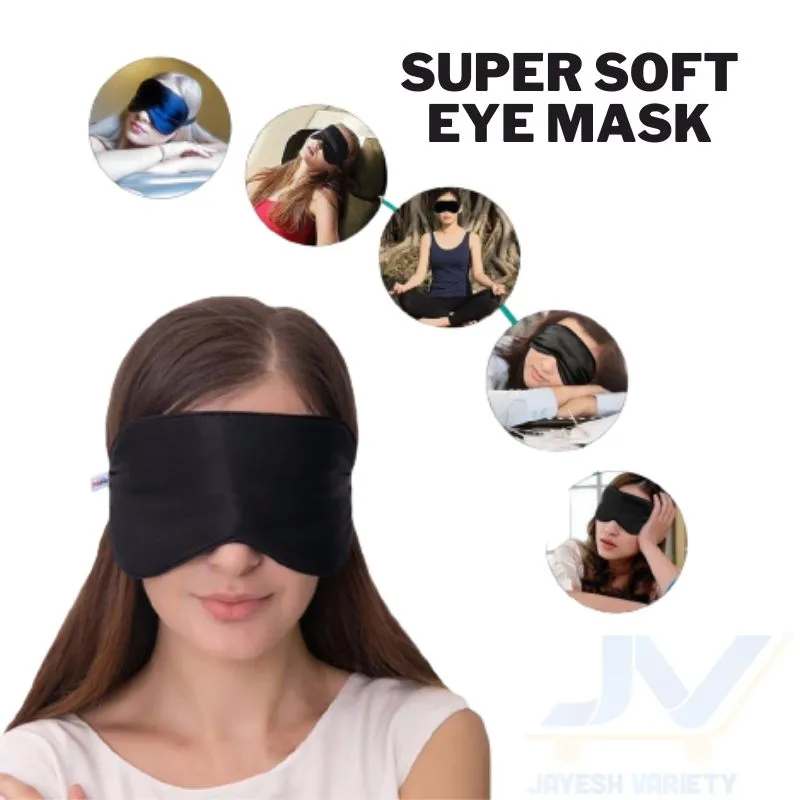 Sleeping Smooth Silk Travel Eye Mask