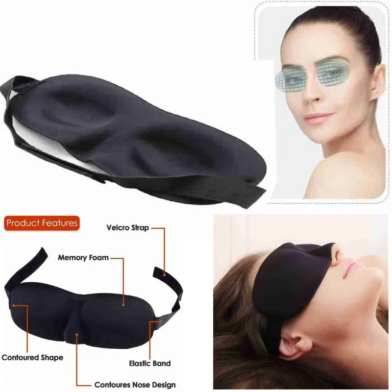 Sleeping Smooth Silk Travel Eye Mask