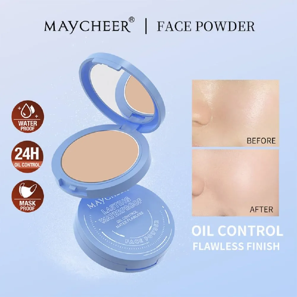 smooth mist face soft light beauty powder oil control, sweat proof, waterproof, oil absorption and makeup (5, 200g)
