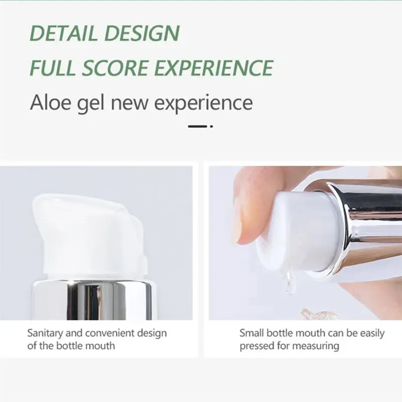 Smooth Skin Care Products with Aloe Gel Moisturizing Lotion Facial Cream