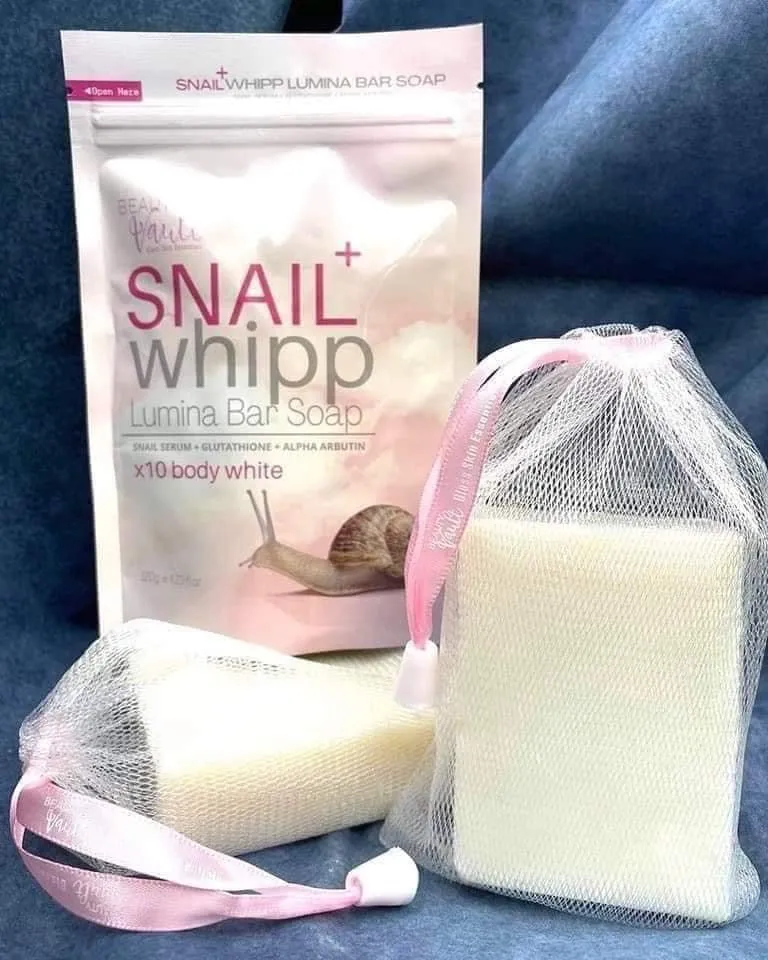 Snail Whipp Lumina Bar Soap By Beauty Vault