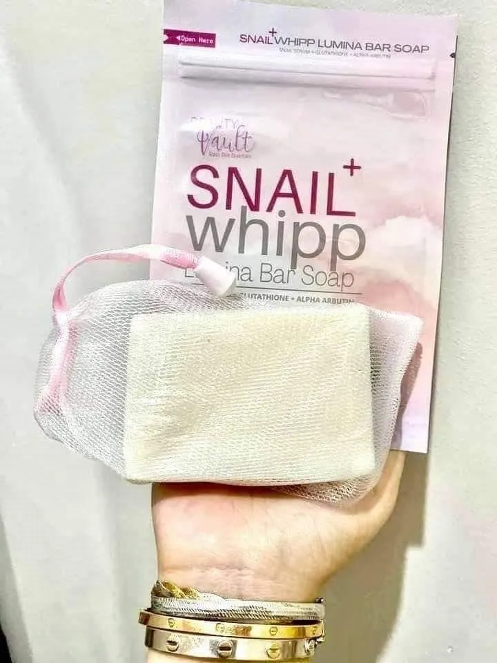 Snail Whipp Lumina Bar Soap By Beauty Vault