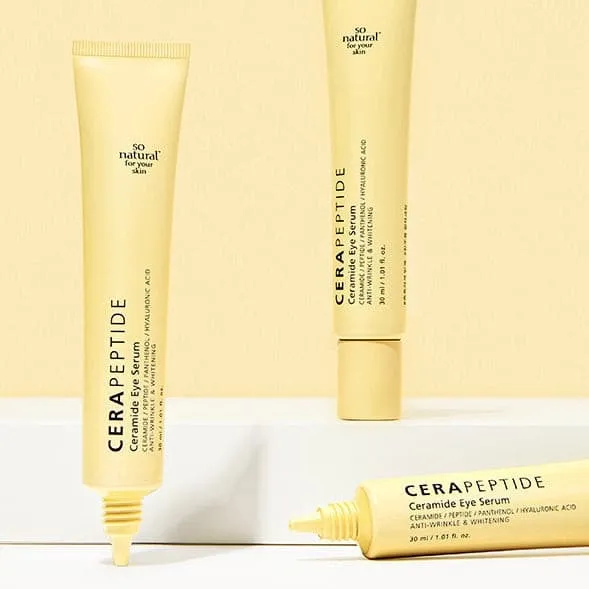 SO NATURAL Cera Peptide Eye Serum 30ml