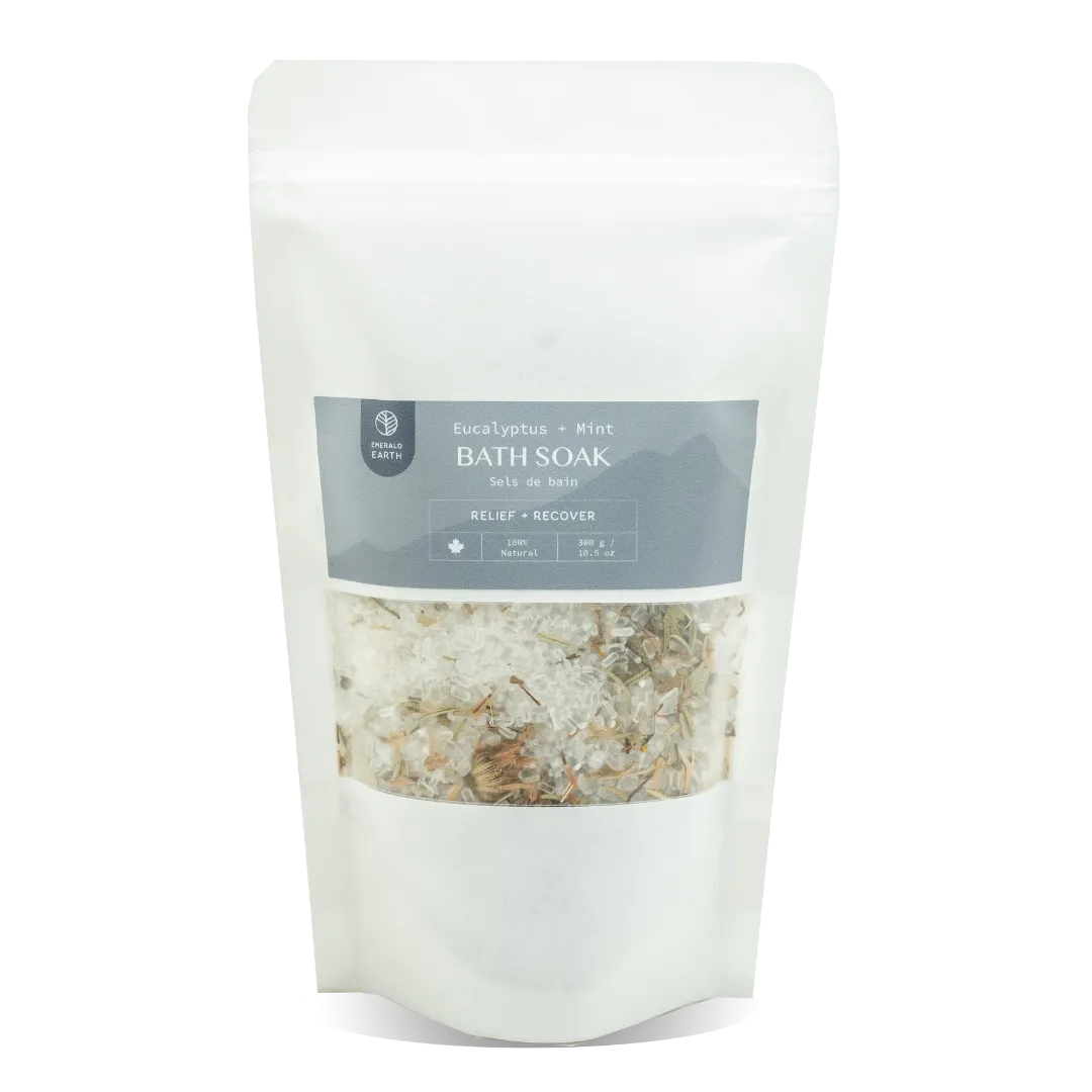 Sports Bath Salts with Eucalyptus   Mint