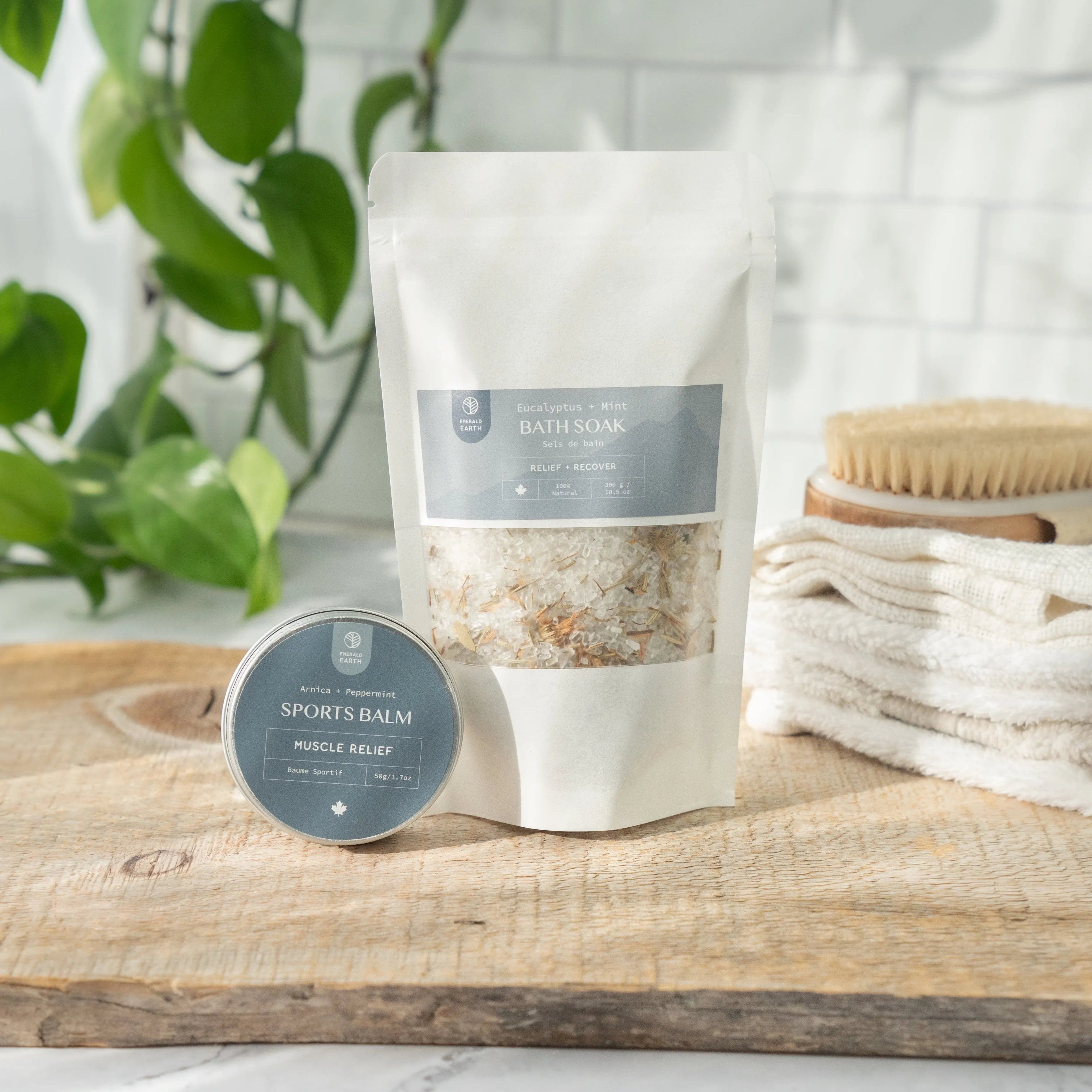 Sports Bath Salts with Eucalyptus   Mint