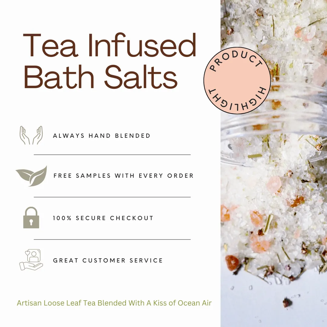 Stormy Weather Tea-Infused Bath Salts