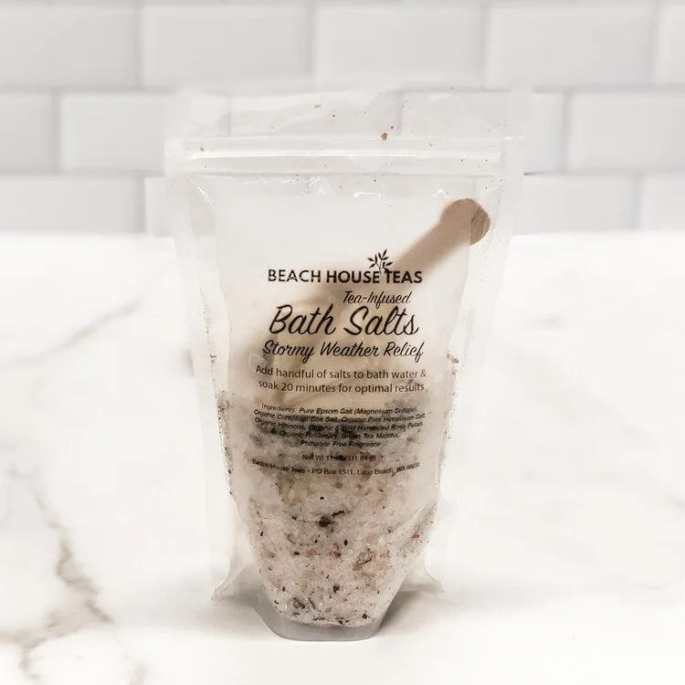 Stormy Weather Tea-Infused Bath Salts