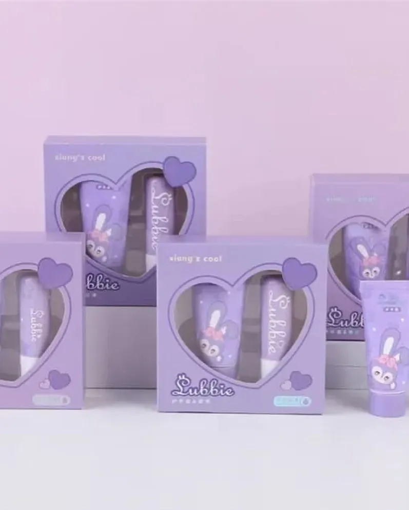 Strawberry Bunny Duck Moisturizing Set Moisturizing Lip Balm Hand Cream Set