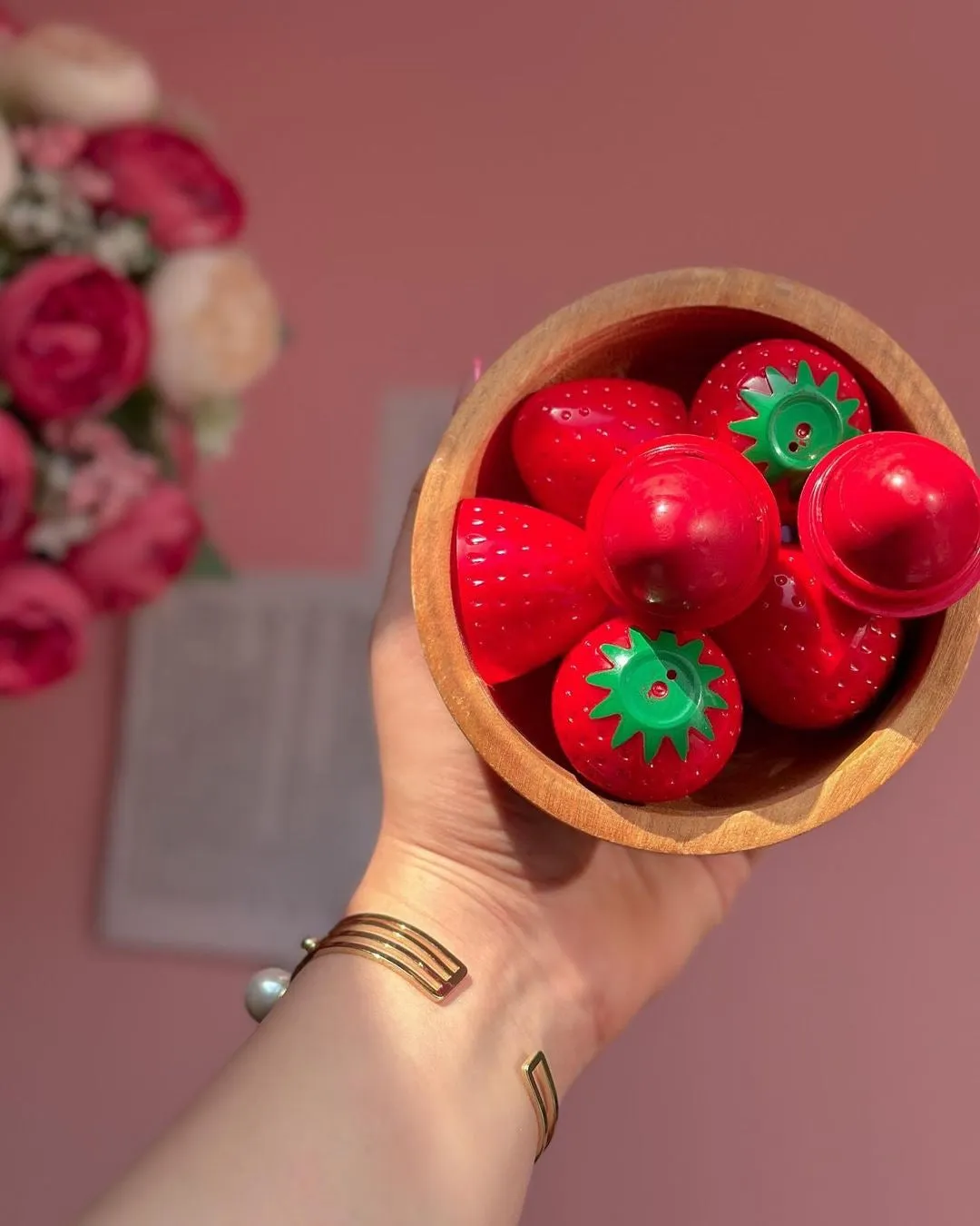 Strawberry Moisturizing Fruity Lip Balm