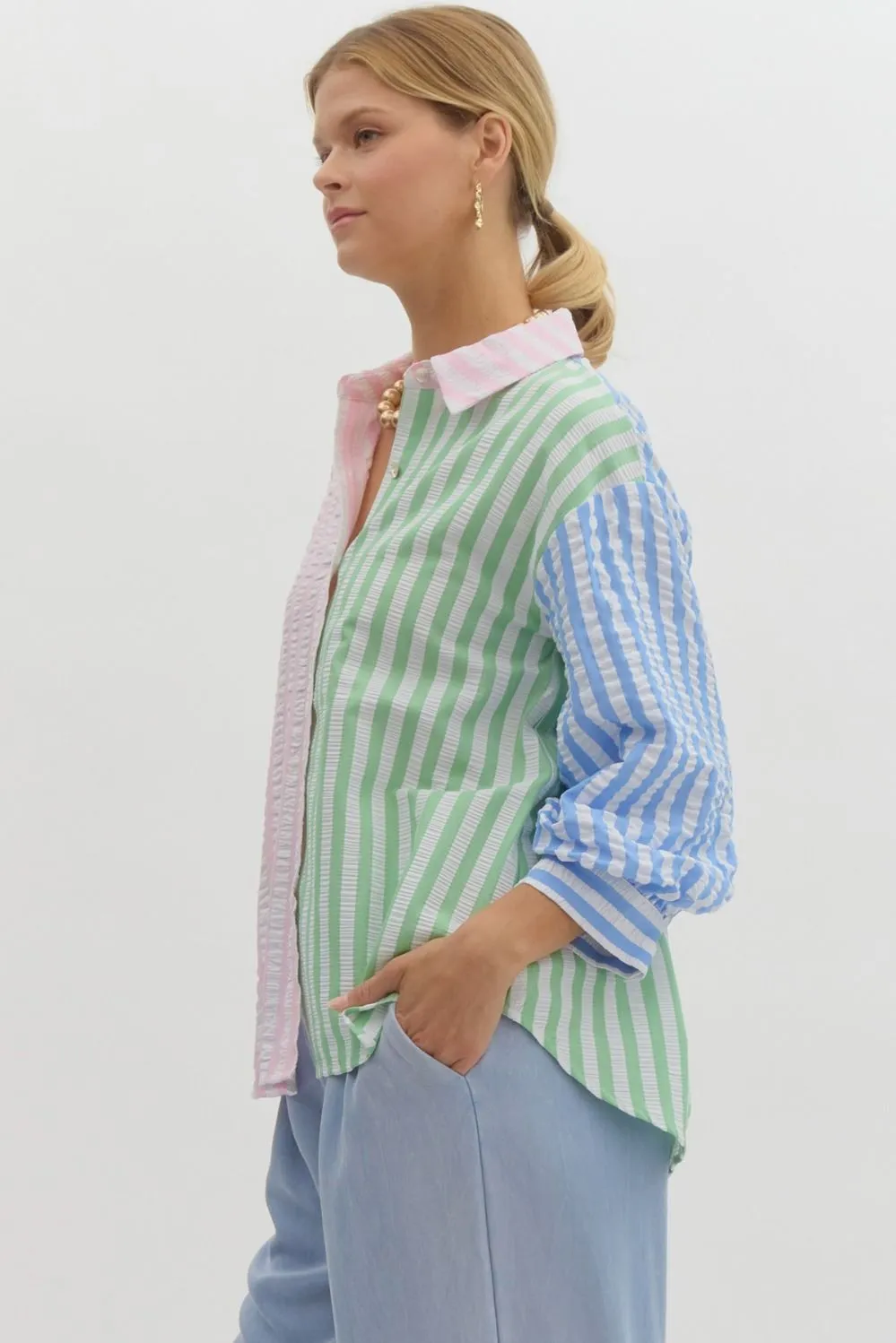 Striped Essence Top