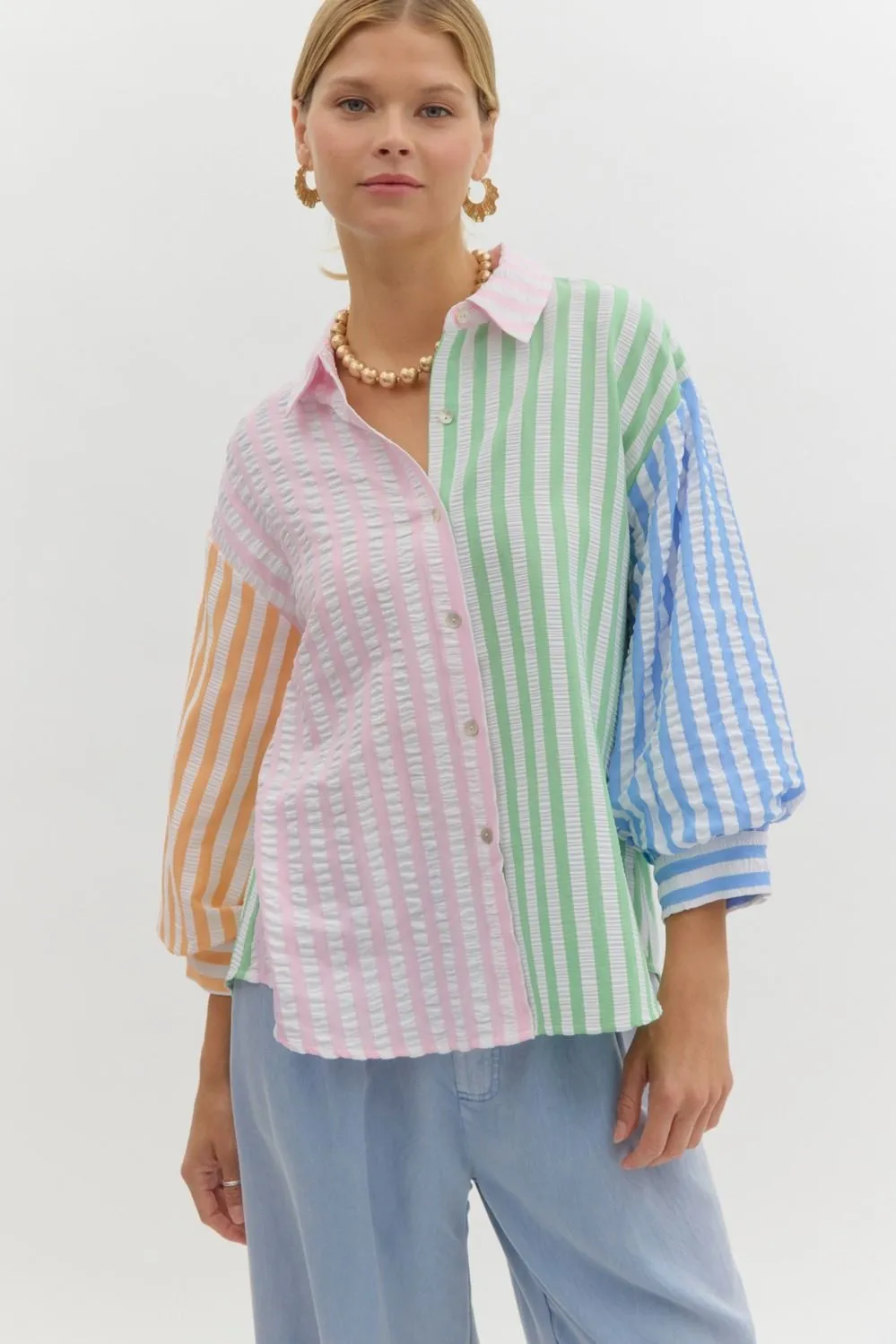 Striped Essence Top