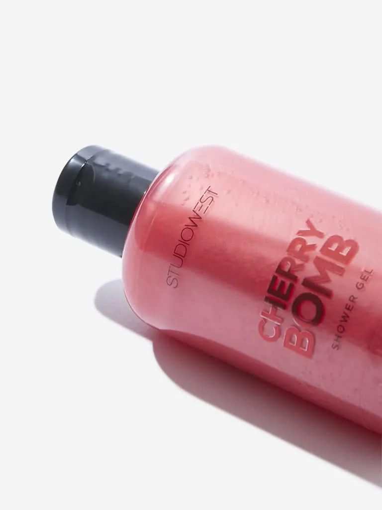 Studiowest Dark Pink Cherry Bomb Shower Gel - 100ml